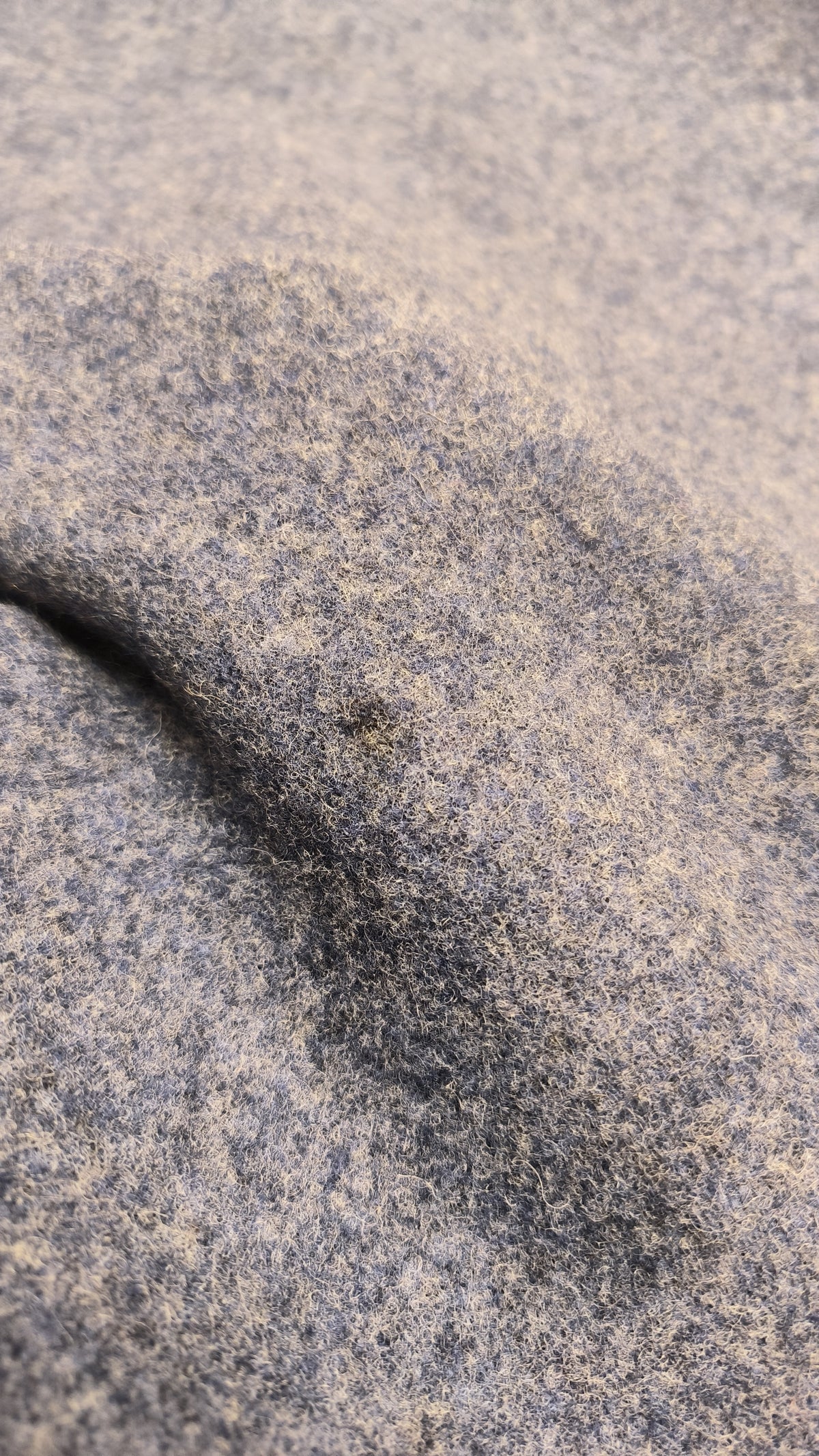 Warme Wolldecke |EINZELSTÜCK | blau | XL