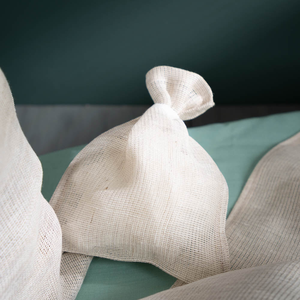 plastikfreie Wäschenetze aus Leinen