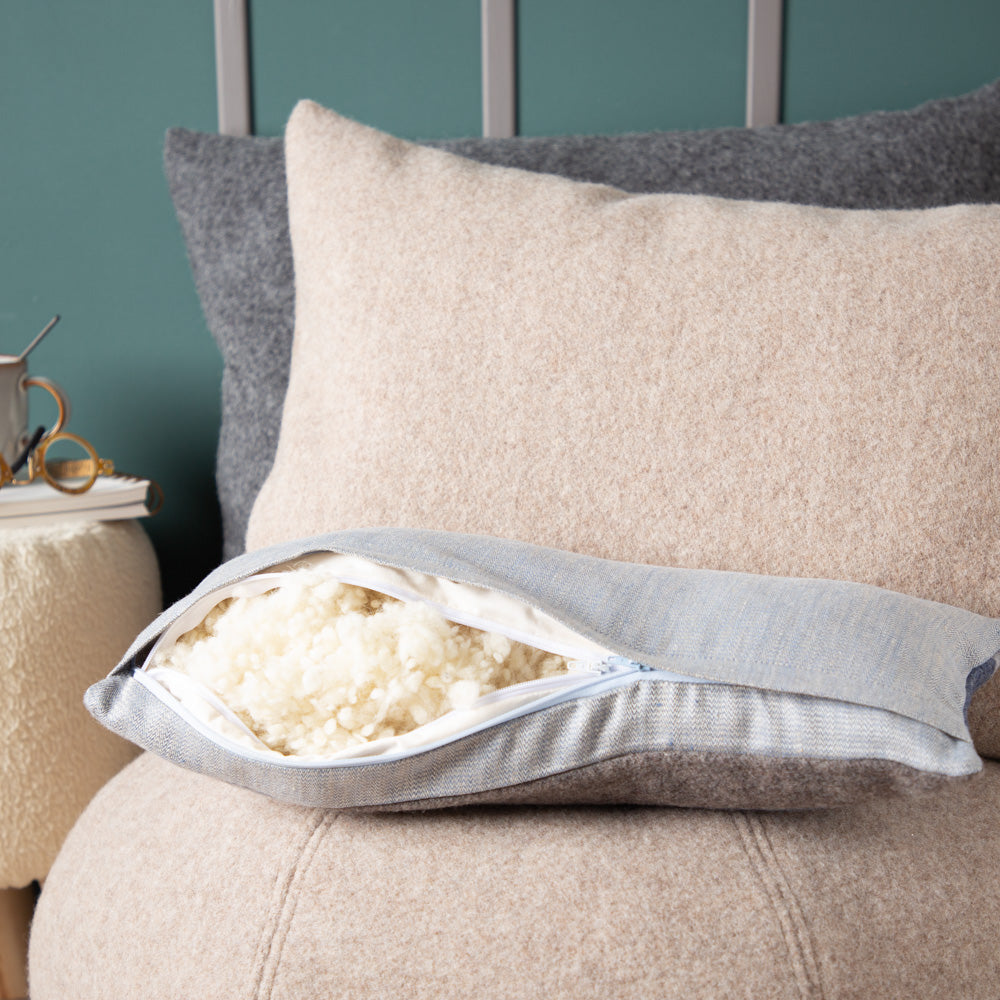 Rückenkissen | Rückenstützkissen | 100% Schurwolle