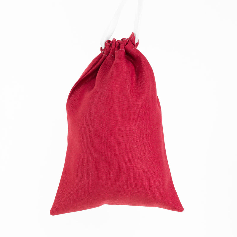 Leinenbeutel rot