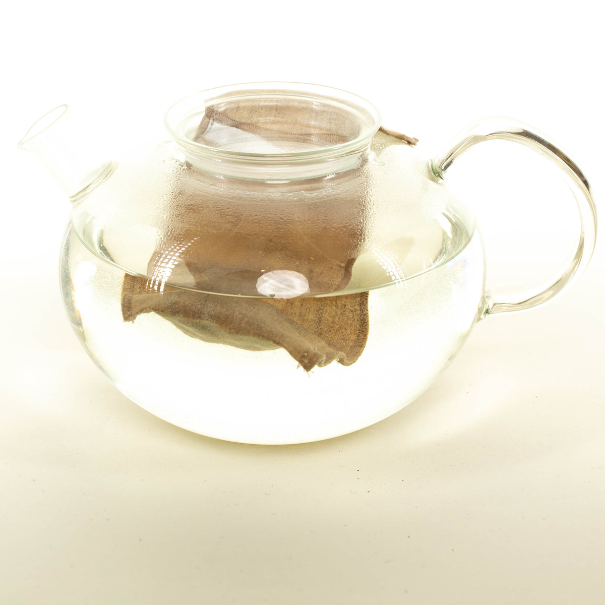Mehrweg Teefilter aus Bioleinen Kannengröße natur